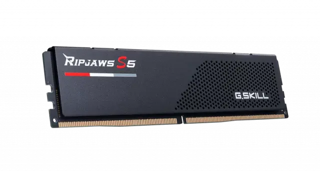 Memory G.SKILL Ripjaws S5 Black 128GB(2x64GB) DDR5 6400MHz, CL36 - Intel XMP 