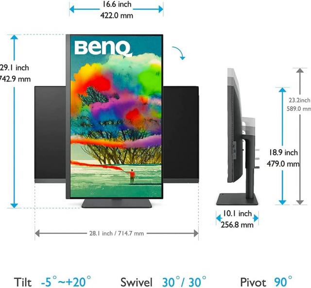 Monitor BenQ PD3205U 