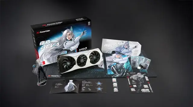 Видео карта PowerColor Radeon RX 9070 XT HELLHOUND OC REVA EDITION 16GB GDDR6 