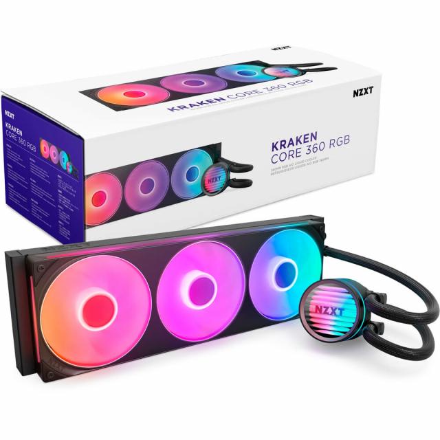 Охладител за процесор NZXT Kraken Core 360 RGB 