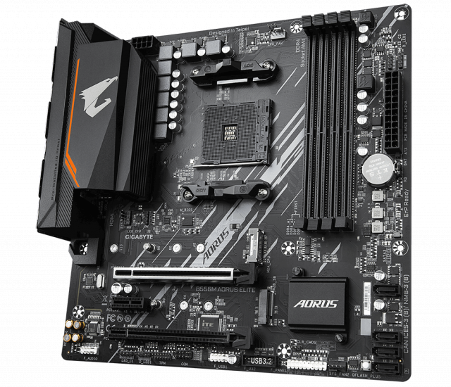 Motherboard GIGABYTE B550M AORUS ELITE, Socket AM4 