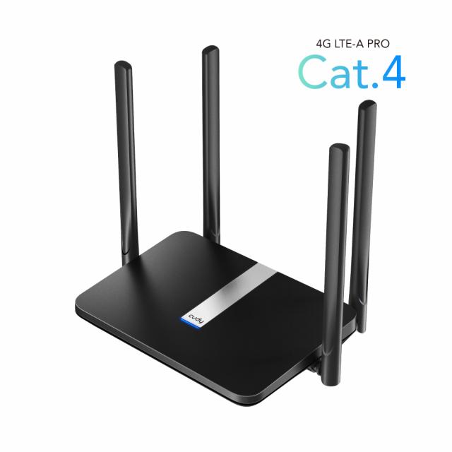 Безжичен рутер Cudy LT500, 4G LTE AC1200, 2.4/5 GHz, 300 - 867 Mbps, 10/100 