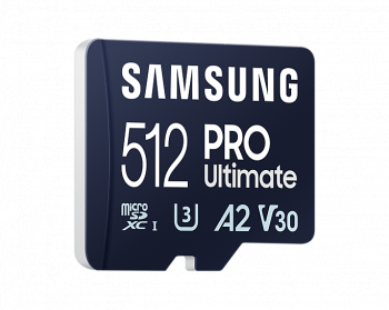 Memory card Samsung PRO Ultimate microSD Card (2023), 512GB, Adapter