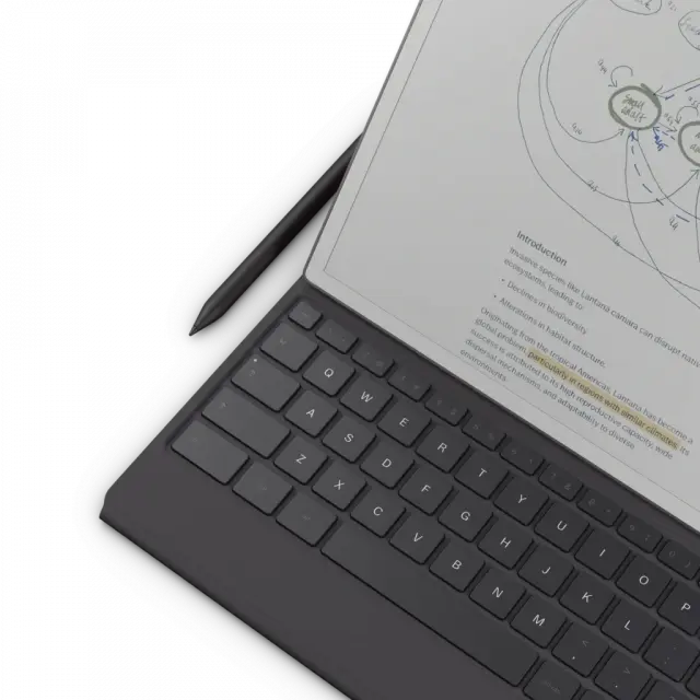 Калъф с клавиатура за ReMarkable Paper Pro, Type Folio, черен цвят 