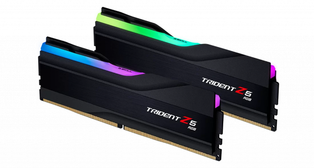 Памет G.SKILL Trident Z5 Black RGB 32GB (2x16GB) DDR5 6800MHz CL34 