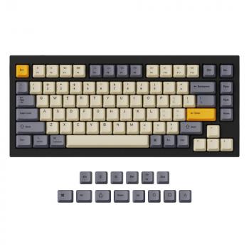 Keychron Wheat Grey 96-Keycap Set PBT Dye-Sub US Layout