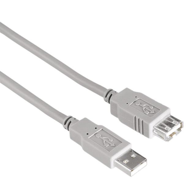 USB 2.0 Extension cable HAMA, USB-A Socket - USB-A Plug, 1.5 m 