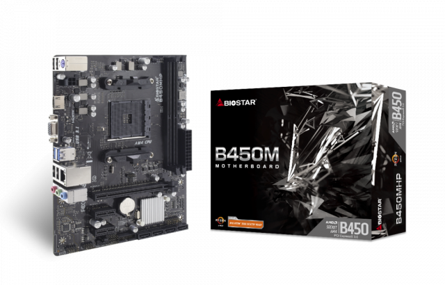 Motherboard BIOSTAR B450MHP, Socket AM4 