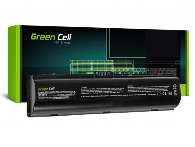 Батерия за лаптоп GREEN CELL, HP Pavilion DV2000, DV6000, DV6500, DV6700, 11.1V, 4400mAh 