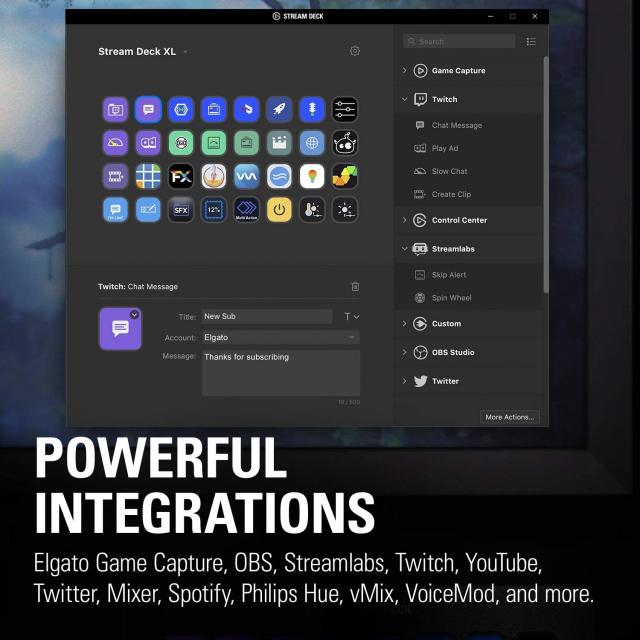 Elgato Stream Deck - 32LCD Buttons 