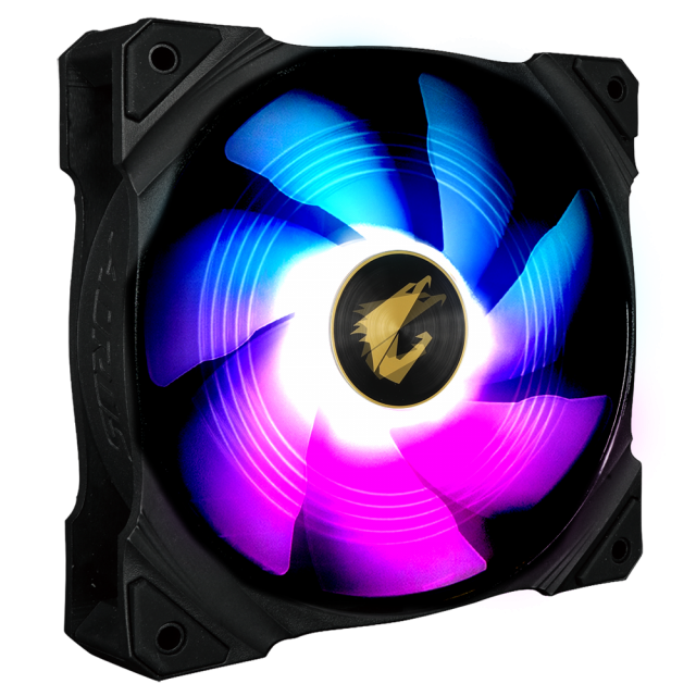 Вентилатор GIGABYTE AORUS 140, ARGB, 140mm, 1700 RPM, 4pin, PMW 