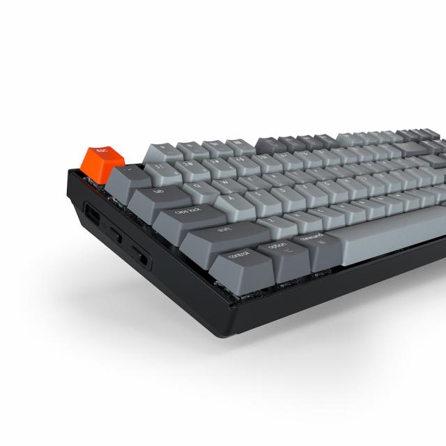 Геймърска Механична клавиатура Keychron K8 Hot-Swappable TKL Gateron Blue Switch White LED Gateron Blue Switch ABS 