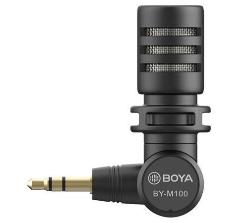 BOYA Miniature Condenser Microphone BY-M100 