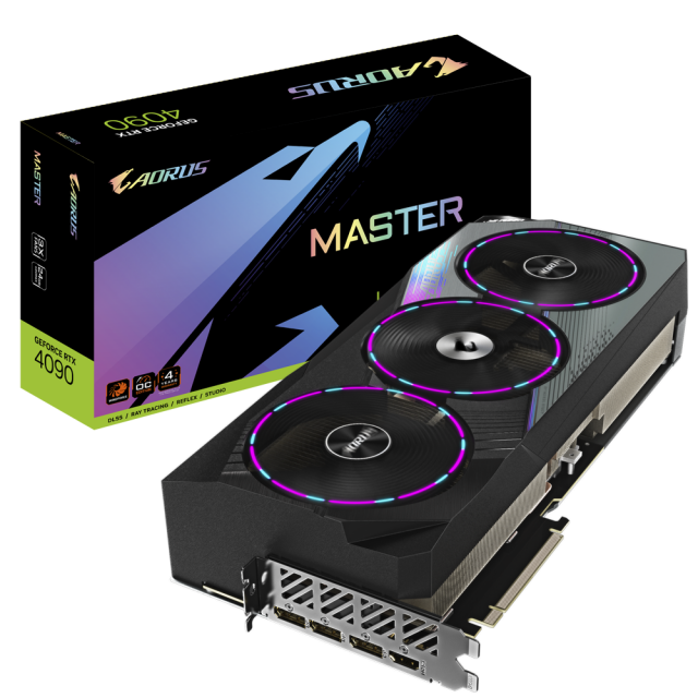 Graphic card GIGABYTE RTX 4090 AORUS MASTER OC 24GB GDDR6X 