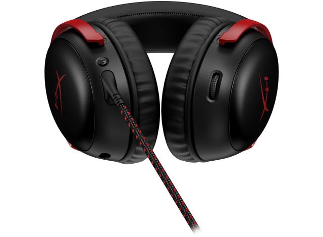 Геймърски слушалки HyperX Cloud III, Микрофон, Черно/Червено 