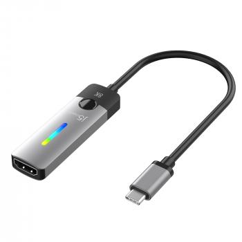 Адаптер j5create JCA157, USB-C мъжко - HDMI 2.1 женско, 8K