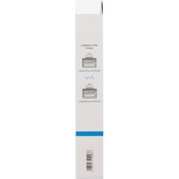 Мрежов пач кабел HAMA S/FTP, CAT 8, RJ-45 - RJ-45, 40Gbit/s, 3.0 m, Halogen-free, Черен 