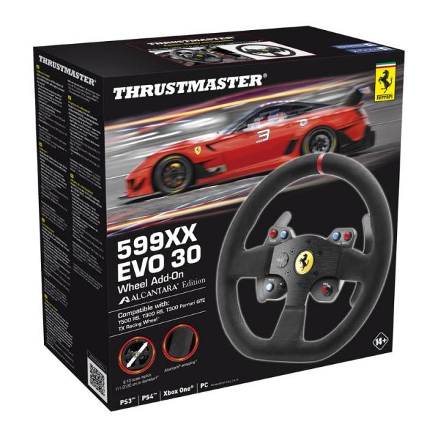 Racing Wheel THRUSTMASTER, 599XX EVO 30 Add-On, Alcantara Edition 