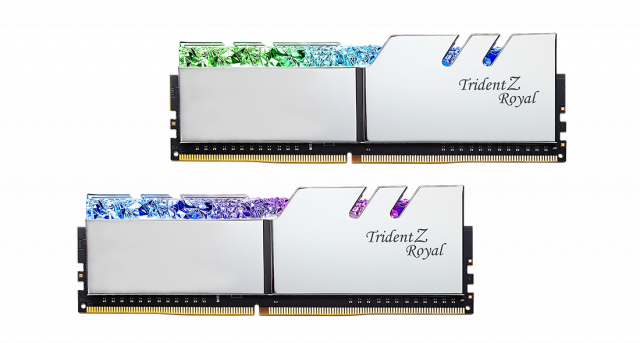 Памет G.SKILL Trident Z Royal 32GB(2x16GB) DDR4 3600MHz F4-3600C16D-32GTRSC 