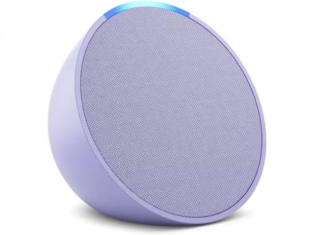 Amazon Echo Pop Full sound compact smart speaker with Alexa, Lavender 