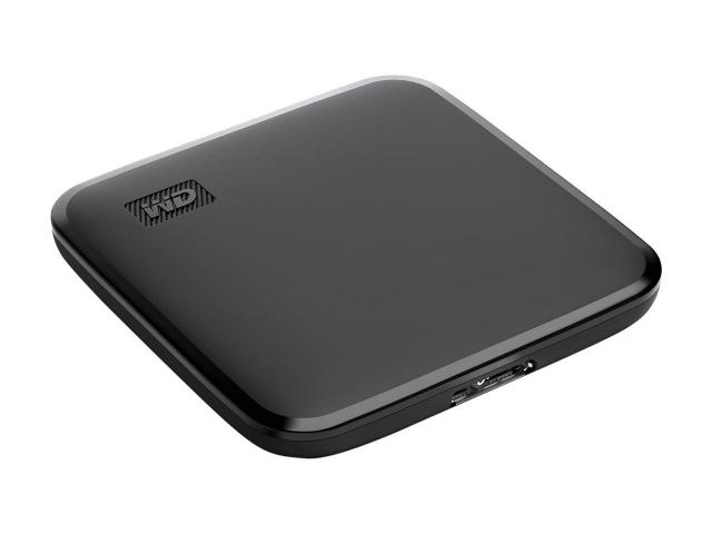 Външен SSD WD Elements SE, Portable, 2TB, USB 3.0, Черен 