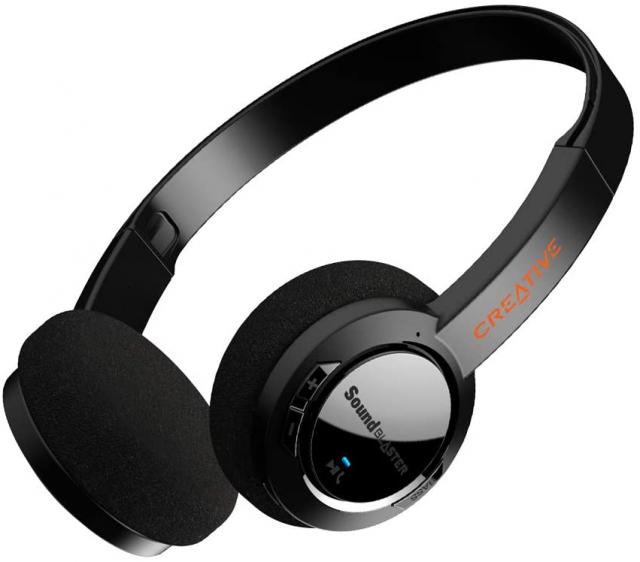 Слушалки CREATIVE Sound Blaster Jam V2, Bluetooth, Черни 