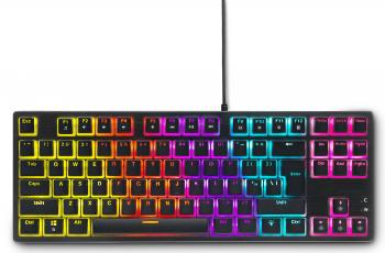 Mechanical Gaming Keyboard Spartan Gear Lochos 2 RGB TKL, Black