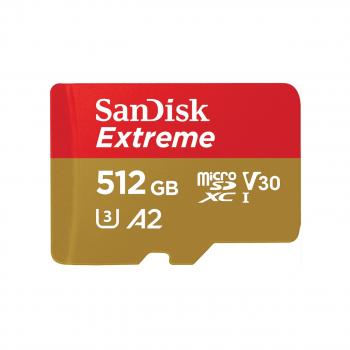 Карта памет SANDISK Extreme microSDXC, 512GB