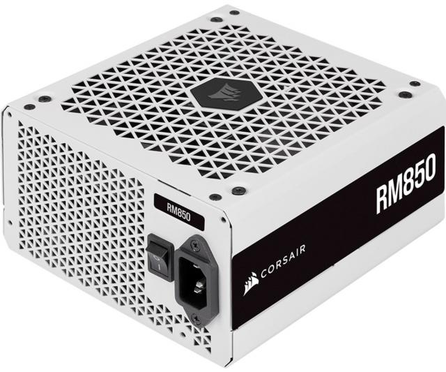 Захранващ блок Corsair RM850 White, 80+ GOLD 850W, Fully Modular 