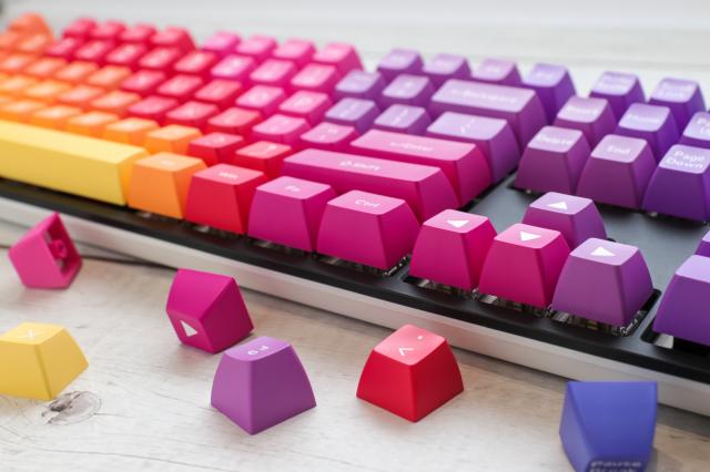 Ducky Afterglow 108-Keycap Set ABS Double-Shot US Layout 