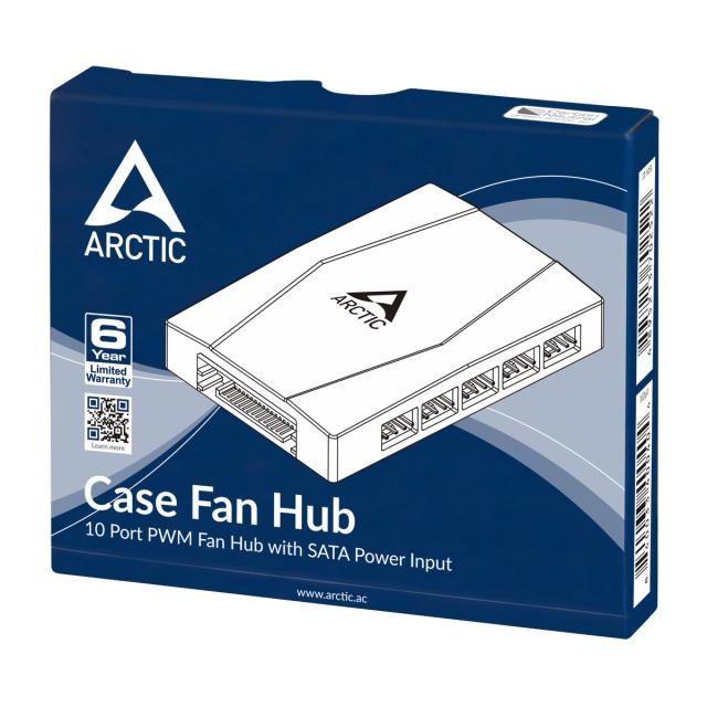 Fan Controller ARCTIC Case Fan PWM Hub 1 to 10 Port 