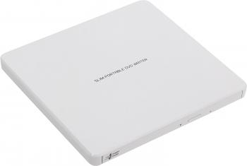 External DVD Writer LG GP60NW601, USB 2.0, White