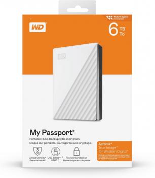 Външен хард диск Western Digital My Passport, 6TB, 2.5"