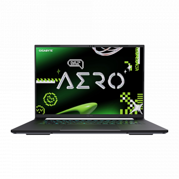 Лаптоп GIGABYTE AERO X16 1VH93EEC94DH - 16" inch IPS 165Hz,  AMD Ryzen Al 7 350, 16GB DDR5, 1TB SSD Gen4, RTX 5060, Win 11 Home - Бял