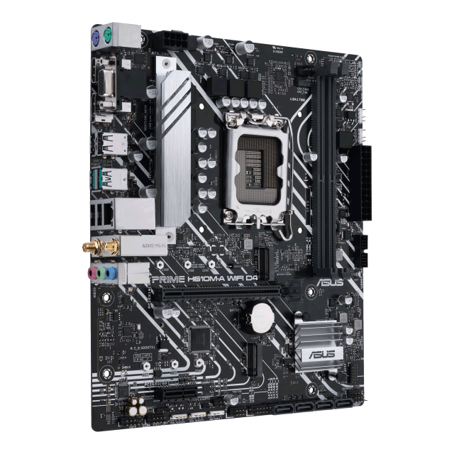 Дънна платка ASUS PRIME H610M-A WIFI D4, LGA 1700 mATX 