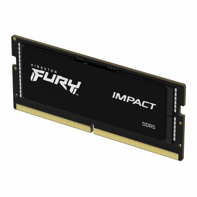 Memory Kingston FURY IMPACT 16GB SODIMM DDR5 5600MHz, CL40, KF556S40IB-16 