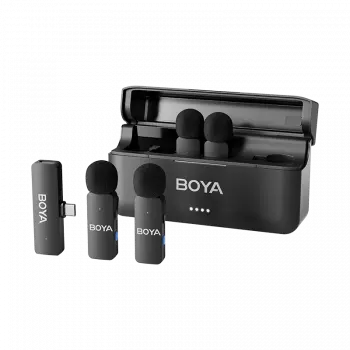 4-Channel Mini Wireless Microphone BOYA BY-V4U - USB-C