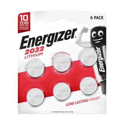 Бутонна батерия литиева ENERGIZER CR2032. 3V, 6pk блистер 