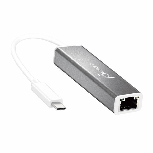 Ethernet Adapter j5Create JCE131, Type-C USB-C 3.1 Gen1, Gigabit Ethernet 