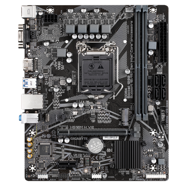 Дънна платка GIGABYTE H510M-H V2, socket 1200 