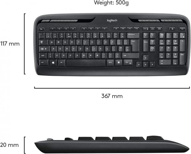 Kомплект клавиатура с мишка Logitech MK330 