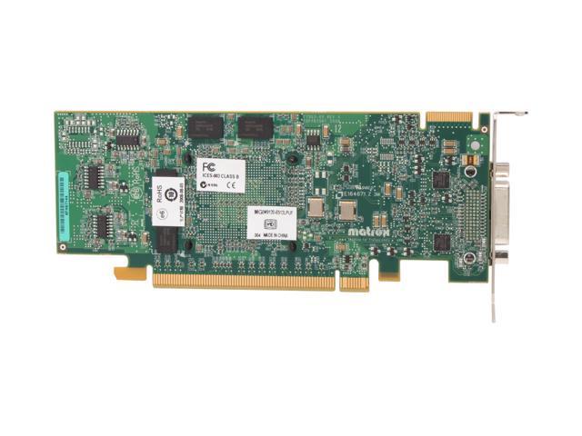 Graphic card Matrox M9120-E512LPUF Plus 512MB GDDR PCIe x16 Low Profile, Workstation  