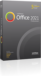 SoftMaker Office Proffesional  2021 for Windows- electronic license for 10 user