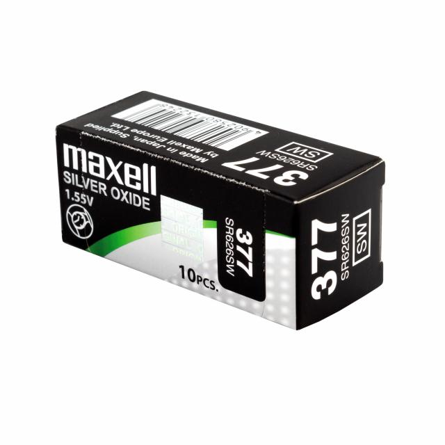 Button battery  MAXELL SR626 Silver SW / AG4 / 377 / 1.55V 