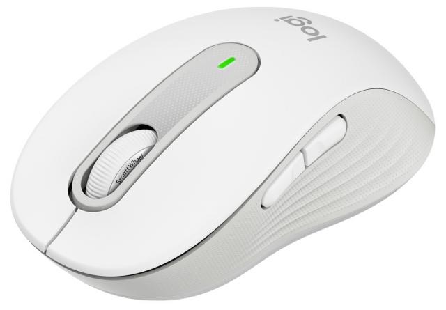 Безжична Мишка Logitech Signature M650 L for Business, Бяла 