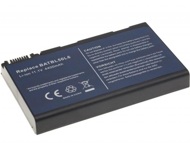 Батерия  за лаптоп GREEN CELL, Acer Aspire 3100 3690 5010 5100 5610 5630 BL52 BATCL50L6, 11.1V, 4400mAh 