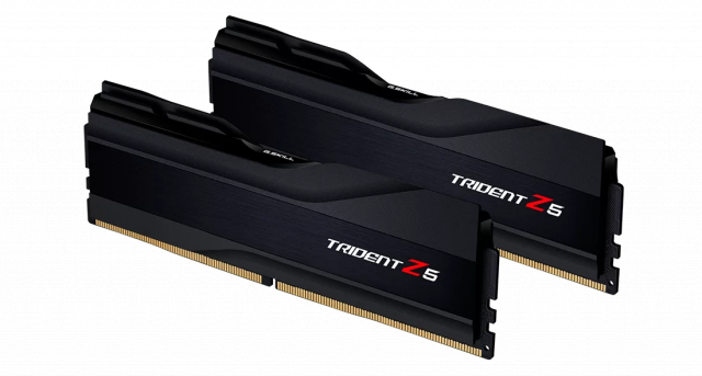 Памет G.SKILL Trident Z5 Black 64GB(2x32GB) DDR5 6000MHz F5-6000J3040G32GX2-TZ5K 