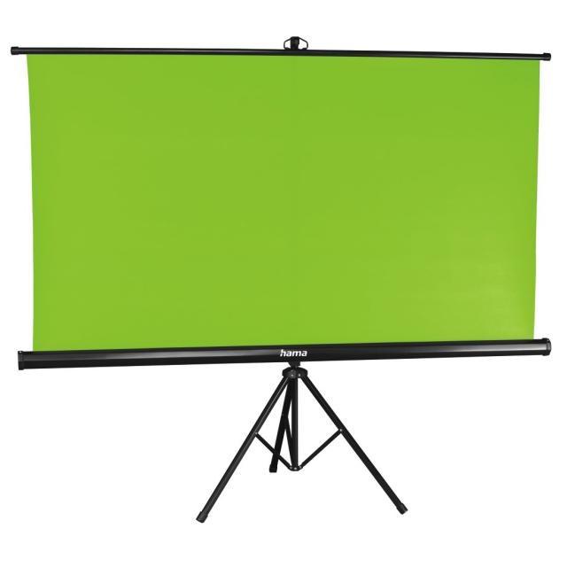 Hama Green Screen Background with Tripod, 180 x 180 cm, 2 in 1 