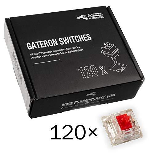 Суичове за механична клавиатура Glorious Gateron Red 120 броя 