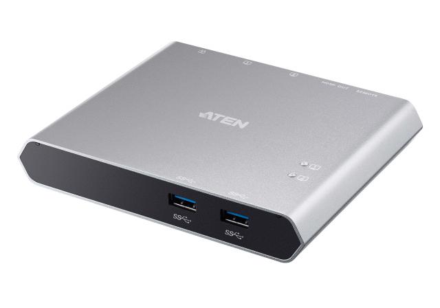 KVM превключвател, ATEN US3310, 2-портов, 4K, HDMI, USB-C 